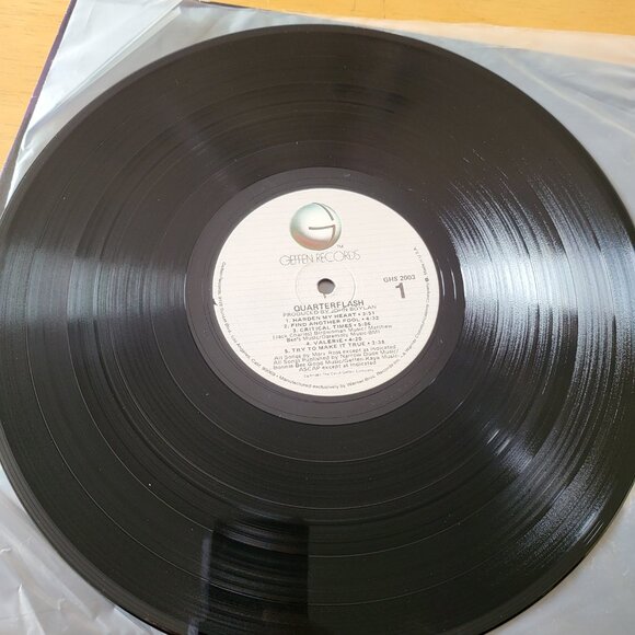 Quarterflash Self-Titled Vinyl LP 1981 Geffen Records GHS 2003 Pop Rock LP7 - Picture 4 of 9